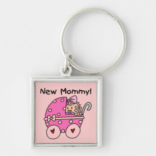 New Mummy Baby Girl Gifts Key Ring