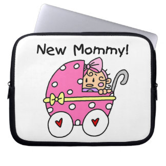 New Mummy Baby Girl Gifts Laptop Sleeve