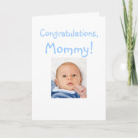 New Mummy Congratulations From Baby Boy