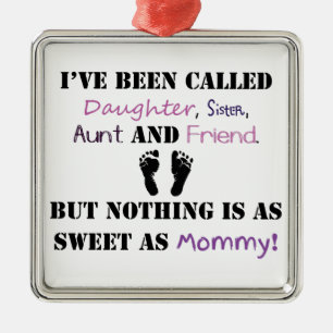 New mummy metal tree decoration