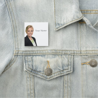 NEW! Name Tag - 2" X 2" Square