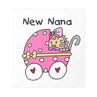 New Nana Baby in Carriage Gifts Notepad