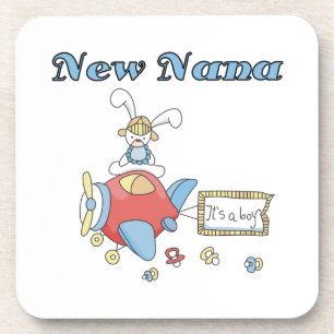 New Nana of Boy Aeroplane Gifts Coaster