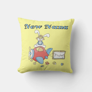 New Nana of Boy Aeroplane Gifts Cushion