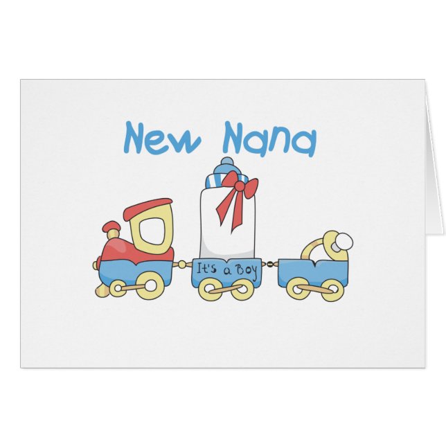 New Nana - Train Tshirts and Gift (Front Horizontal)