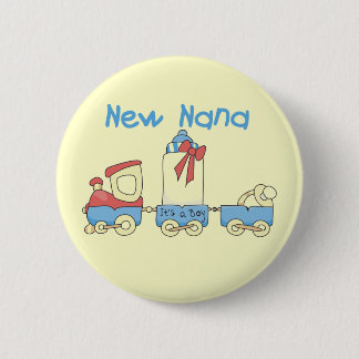 New Nana - Train Tshirts and Gift 6 Cm Round Badge