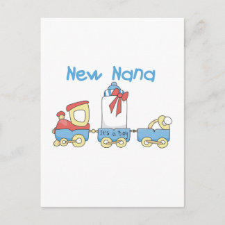 New Nana - Train Tshirts and Gift Postcard