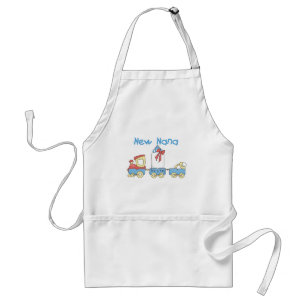 New Nana - Train Tshirts and Gift Standard Apron