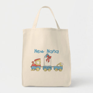 New Nana - Train Tshirts and Gift Tote Bag