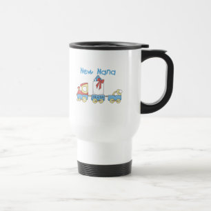 New Nana - Train Tshirts and Gift Travel Mug