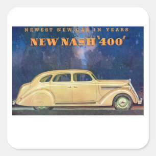New Nash "400" Square Sticker