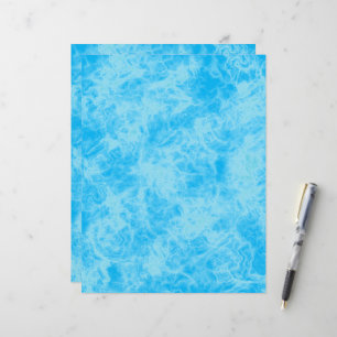 New Natural Blued Marble Scrapbooking Paper