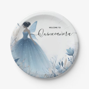 New Nature Tree Witch Enchanted Forest Quinceanera Paper Plate