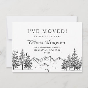 New Neck of the Woods Moving Announcement Card