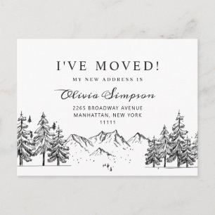 New Neck of the Woods Moving Announcement Postcard