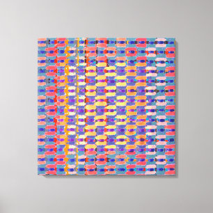 New Neo Decorative 1980 Pattern Art No. 2 Canvas Print