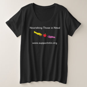 New Nourishing Those in Need Plus Size T-Shirt