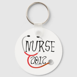New Nurse Graduation Announcement 2012 Key Ring