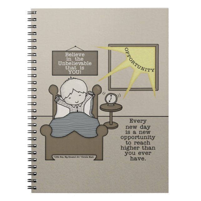 New Opportunity Spiral Notebook (Front)