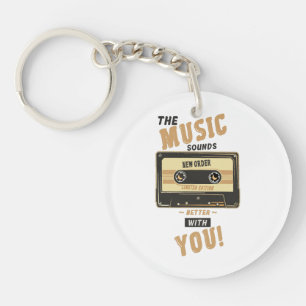 New Order - Cassette Tape Key Ring
