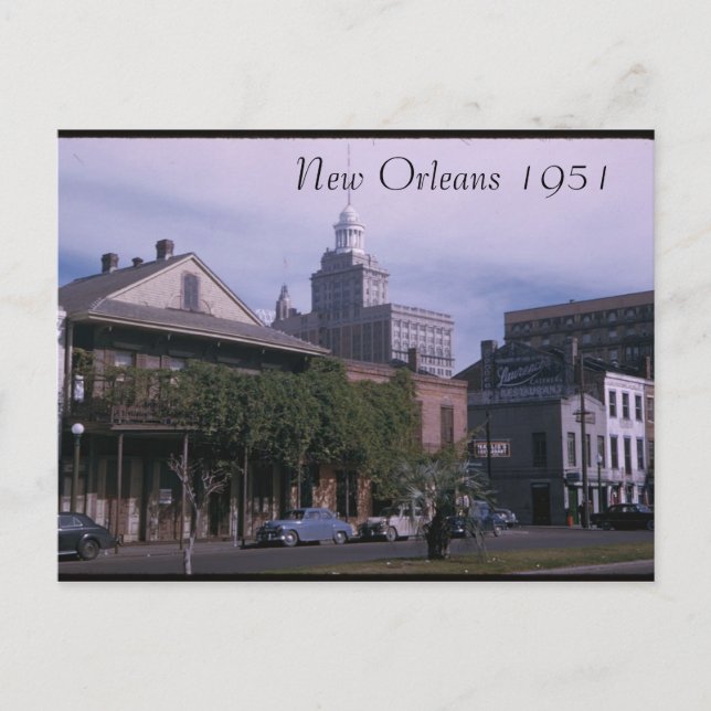 New Orleans 1951 Postcard (Front)