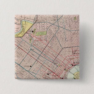 New Orleans 2 15 Cm Square Badge