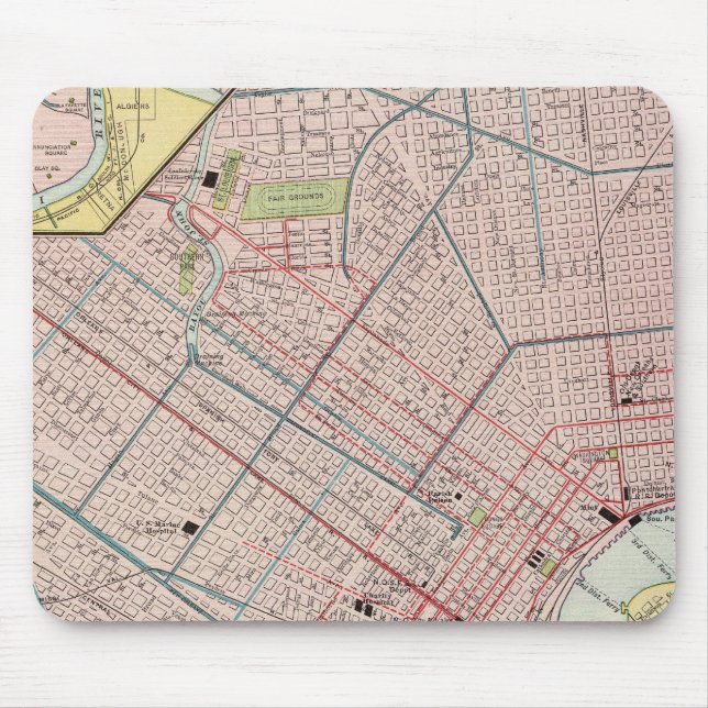 New Orleans 2 Mouse Pad (Front)