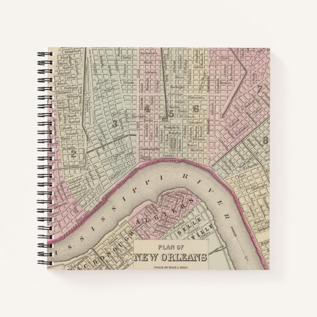 New Orleans 3 Notebook (Front)