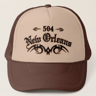 New Orleans 504 Trucker Hat