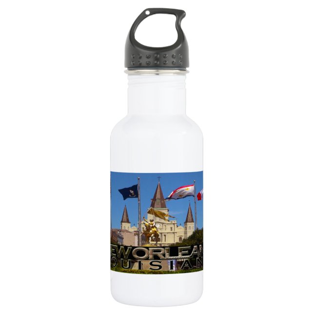 New Orleans 532 Ml Water Bottle (Front)