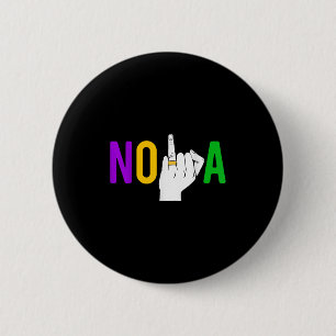 New Orleans Bachelorette Party Ring Mardi Gras Gir 6 Cm Round Badge