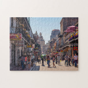 New Orleans Bourbon Street French Quarter  Jigsaw Puzzle