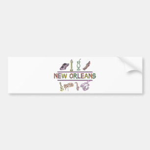 New Orleans Bumper Sticker