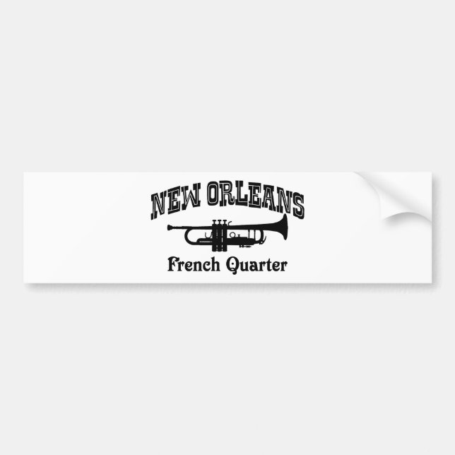 New Orleans Bumper Sticker (Front)