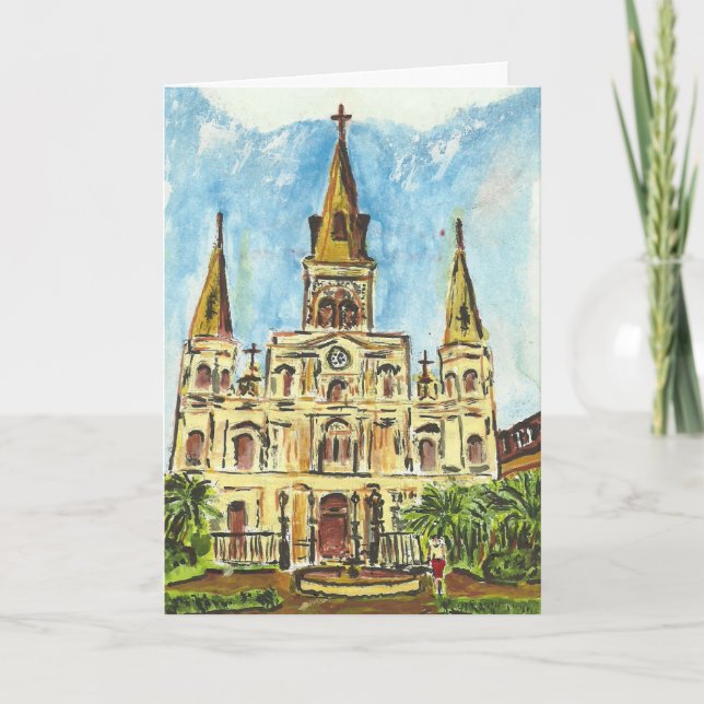 New Orleans Cathedral Card (Front)