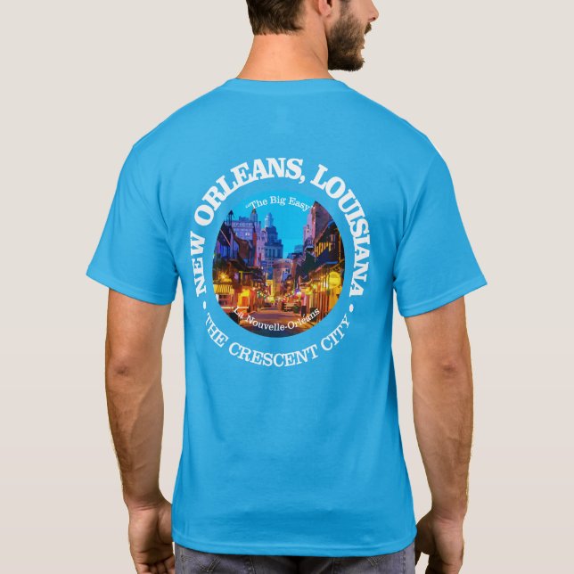 New Orleans (cities) T-Shirt (Back)