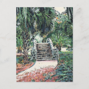 New Orleans City Park Stone Bridge Postcard