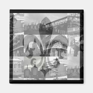 New Orleans Collage [Magnet] Magnet