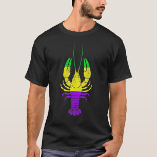 New Orleans Crawfish Mardi Gras Fat Tuesdays Carn T-Shirt