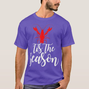 New Orleans Crawfish Season Mardi Gras Costume  T-Shirt