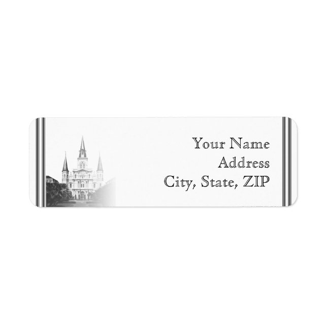 New Orleans Destination Return Address (Front)