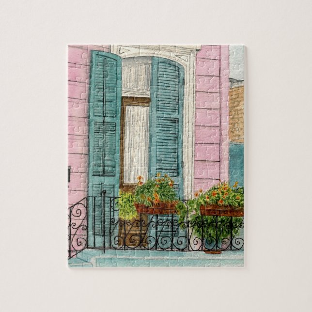 New Orleans Door Jigsaw Puzzle (Vertical)