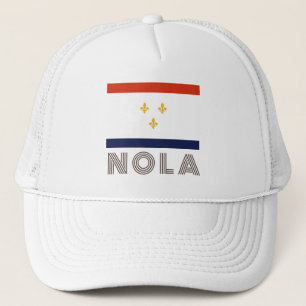 New Orleans flag Trucker Hat