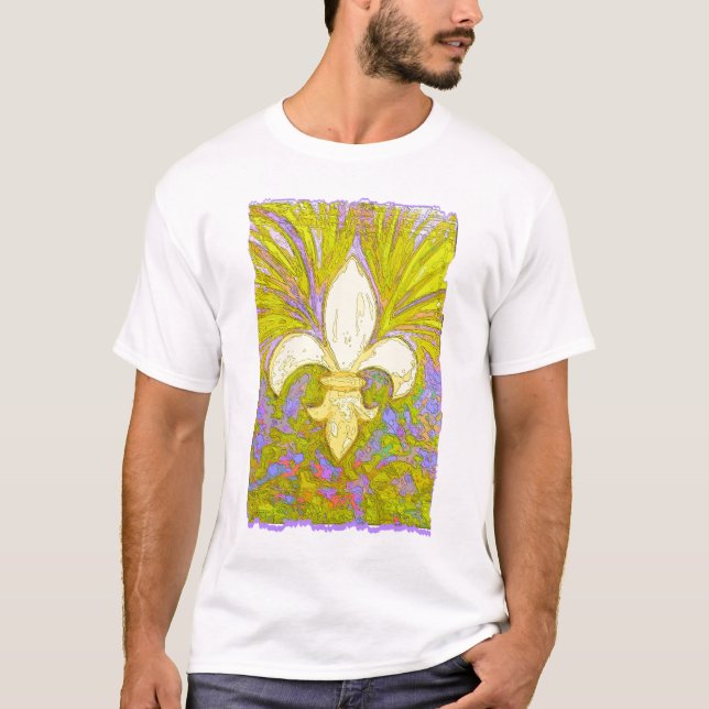 New Orleans Fleur de Leis T-Shirt (Front)