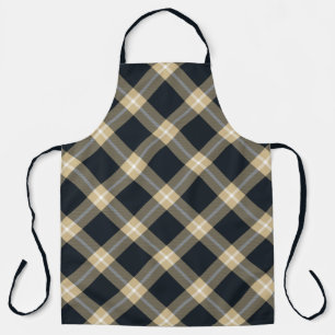 New Orleans Football Plaid Apron