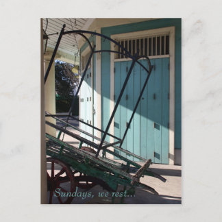 New Orleans' French Market at dawn Postcard