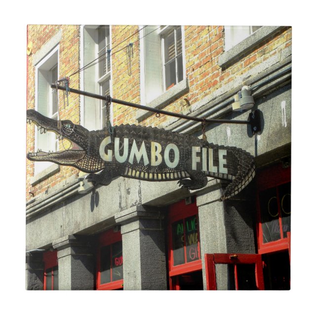 New Orleans French Quarter  Ceramic Tiles (Front)