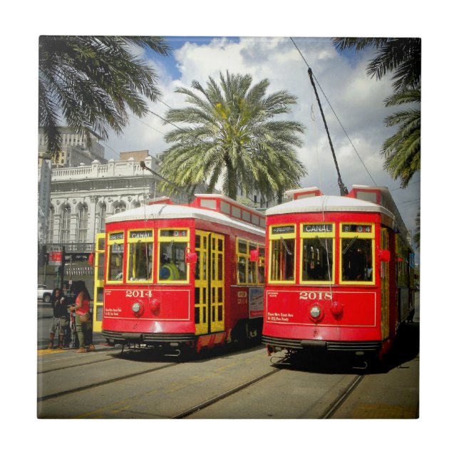New Orleans French Quarter  Ceramic Tiles (Front)