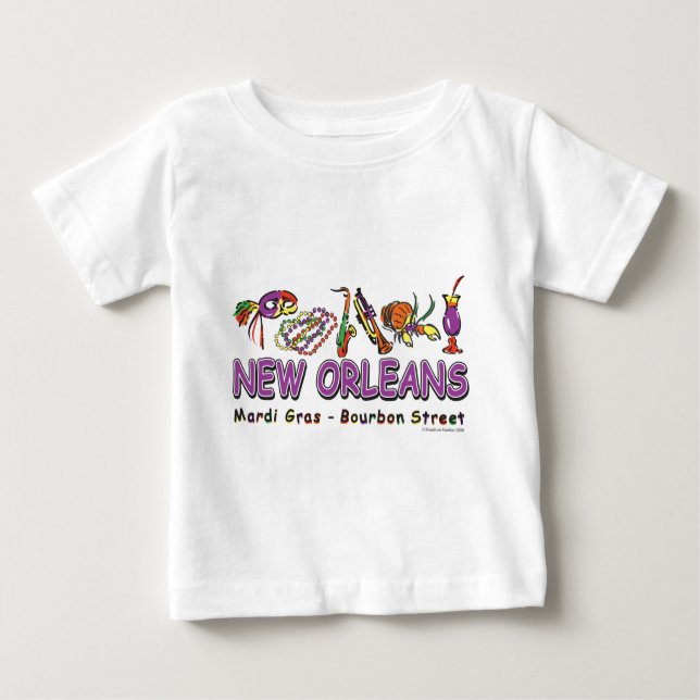 New-Orleans-Fun- Baby T-Shirt (Front)