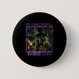 New Orleans Ghost Tour Y Priest Voodoo Mardi Gras  6 Cm Round Badge